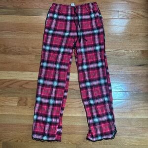 Victoria’s Secret Plaid Loungewear/Pajamas - Red and Black